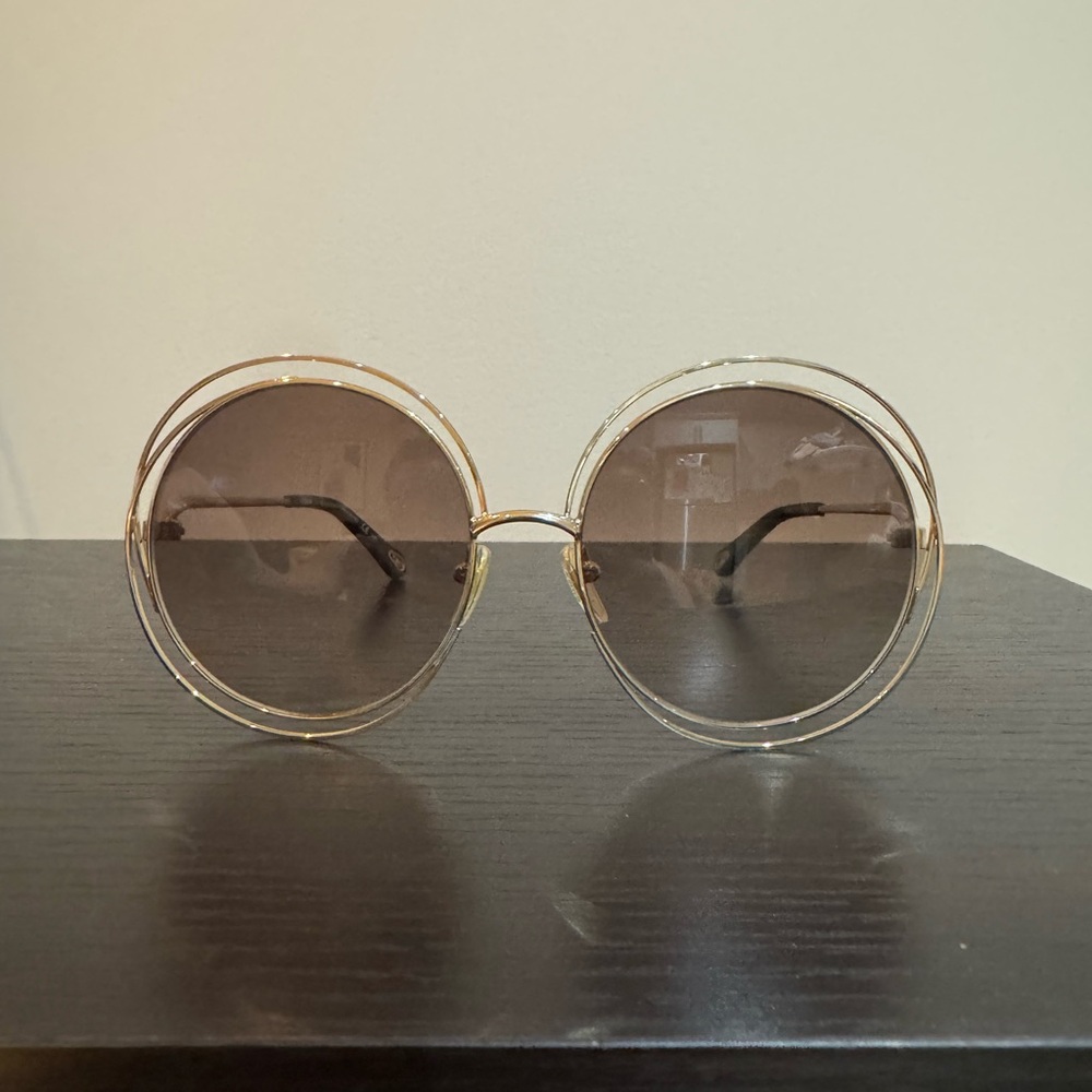 Chloè Carlina Sunglasses Gold - Picture 11 of 16